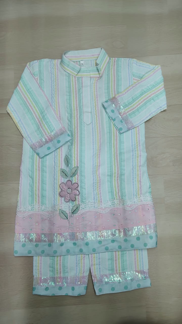 Size24 Multi Colour Jhabla Izar Size24 Multi Colour Jhabla Izar